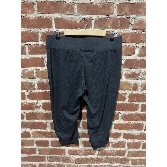 Under Armour Womens Gray Cropped Pull On Sweat Pants Size XL - Picture 2 of 3